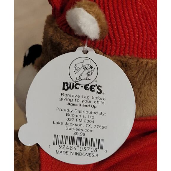 Buc-ee's Bucee Beaver Plush  Cell Phone , Tablet  Holder New WithTag NWT Stuffed - Picture 8 of 8